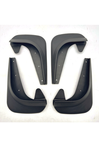 Choice طقم من 4 قطع: واقيات طينية لإطارات السيارة، تتضمن براغي، لحماية العجلا...