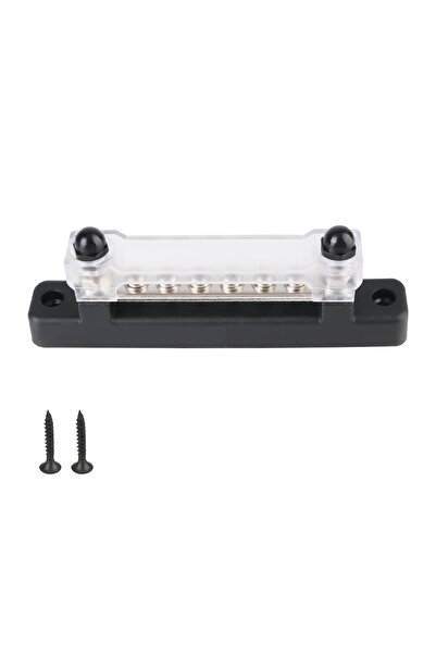 Choice موزع طاقة أسود من إلكترو جانكشن، 6 منافذ، مناسب للقوارب والشاحنات والم...