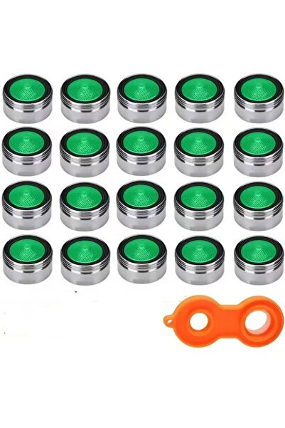 Choice ٢٠ قطعة مع أداة، مهوية صنبور حمام ٢٤ مم، موفرة للمياه، فوهة إدخال صنبو...