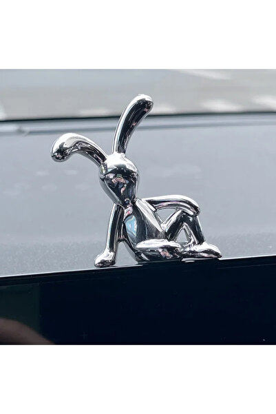 Choice A Car Ornaments Auto Center Console Pendant Rabbit Eco-friendly Plasti...