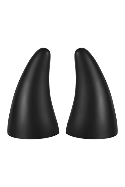 Choice 1 pair Red Car Auto Truck Elasticity 3D Devil Horns Sticker Bumper Dec...