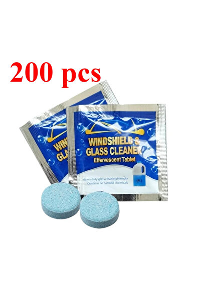 choice2 200 pcs Solid Cleaner Car Windscreen Cleaner Effervescent Tablet Auto...
