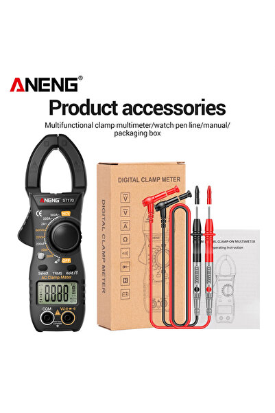 choice2 ANENG ST170 black(box) ANENG ST170 Digital Clamp Meter 500A AC Curren...