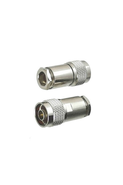 Choice 10pcs N Male Plug Connector Clamp RG8 LMR400 7D-FB RG213 Cable RF Coax...