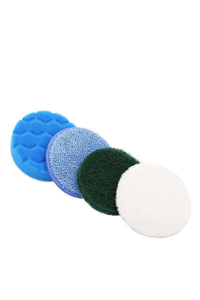Choice 4pcs 4inch Electric Cleaning Brush Head Accessories 4inch 4PCS Flockin...