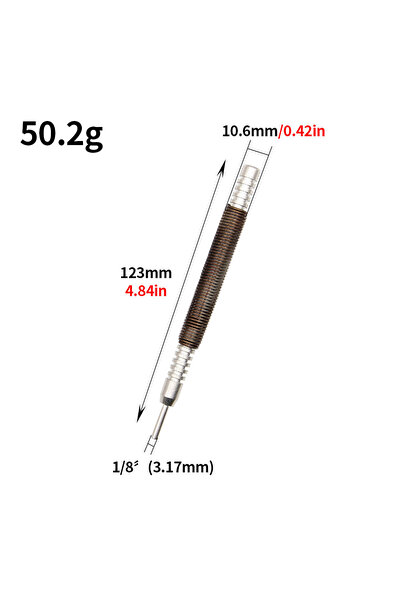 Choice1 flat head style 3PC Pointed/Flat Center Punch Positioning Fixer Black...