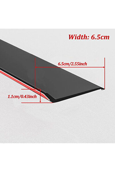 Choice 6.5cm 1m Home Window Water Blocking Bar Sliding Window Rain Weatherstr...