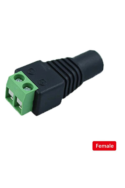 Choice3 5PCS Screw Female 5pcs Male Female Sket Barrel Adapter 12V DC Power C...