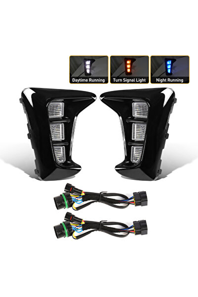 Choice1 النوع أ لسيارة كيا بيجاس 2018 2019، مصابيح LED للتشغيل النهاري، مصابي...