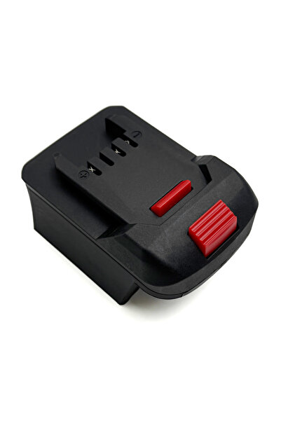 Choice محول/محول بطارية أسود لأدوات Lidl Parkside X20V Li-ion إلى بطارية Milw...