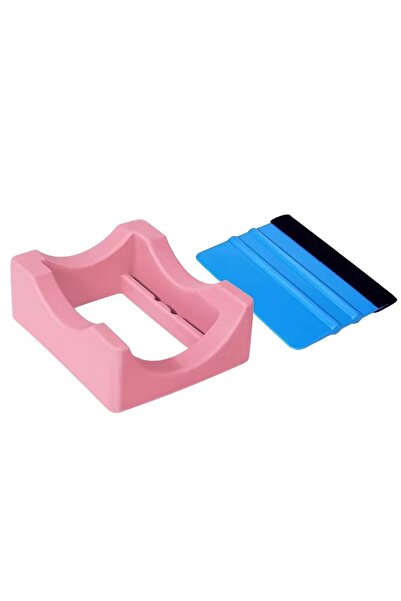 Choice حامل أكواب وردي اللون، مصنوع من السيليكون، مانع للانزلاق، خفيف الوزن، ...