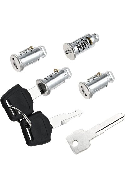 Choice 4 Pcs Lock Core W/ 2 Key Replacement Key Cylinder for Thule Bike Rack ...
