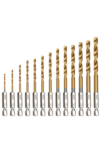 Choice5 مجموعة رؤوس حفر ستونجو مكونة من 13 قطعة، بأحجام تتراوح من 1.5 مم إلى ...