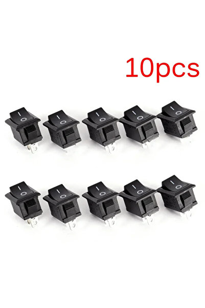 Choice مفتاح تشغيل/إيقاف دائري ثنائي الأطراف 12 فولت للسيارات والقوارب، أحمر،...