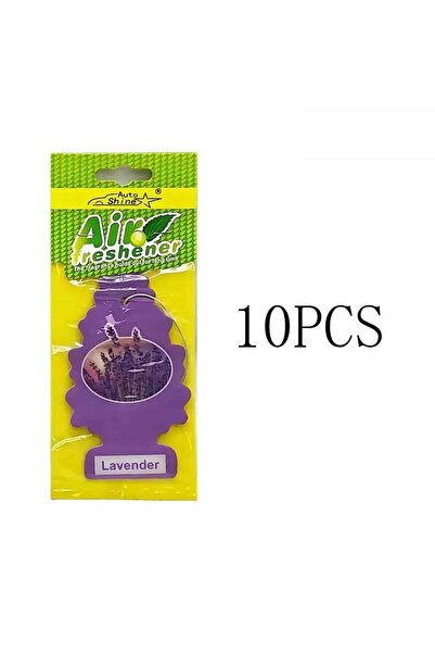 Choice12 معطر جو للسيارة برائحة الخزامى - 10 قطع، 3-80 قطعة، معطر جو طبيعي لل...