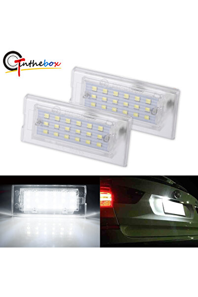 Choice WHITE 2PCS For BMW X3 E83 03-11 X5 E53 Canbus LED License Number Plate...