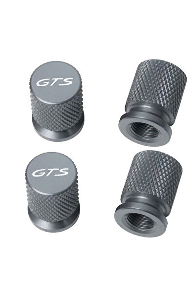 choice2 أغطية صمامات إطارات سيارات رمادية اللون لسيارات بورش GTS كايين كايمان...