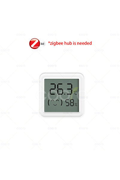 Choice Zigbee Version Mini Zigbee 3.0 Temperature Humidity Sensor LCD Screen ...