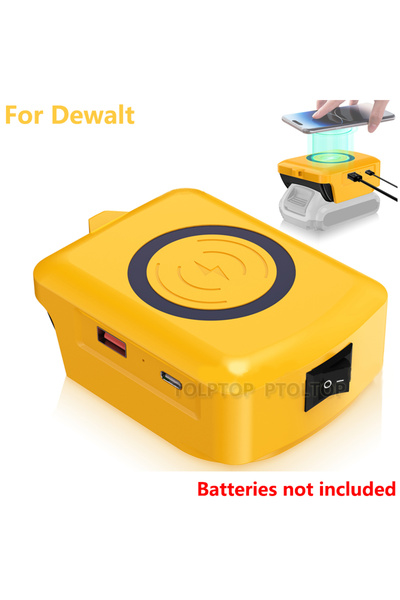 Choice For Dewalt Magnetic wireless charger, for Makita/Dewalt/Milwaukee 18V ...