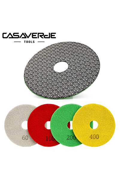 choice2 وسادات صنفرة ماسية مطلية بالكهرباء من كاسافيردي، مقاس 100 مم، حبيبات ...