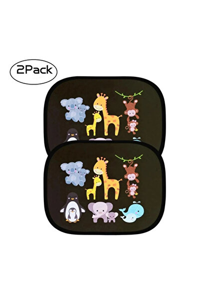 Choice 2 pieces Universal Car SunShade Side Window Windscreen Roof Window For...