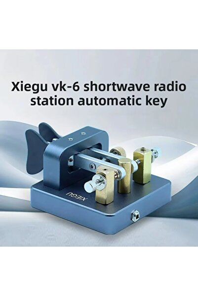 Choice جهاز راديو صغير للموجات القصيرة XIEGU VK-6 مصنوع من سبائك الألومنيوم، ...