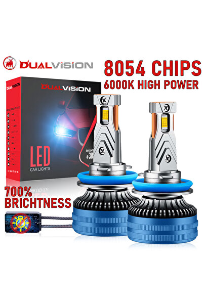 Choice7 H7 CANBUS NO ERROR 6000K Cold White K5C H7 LED Headlight Canbus Decod...