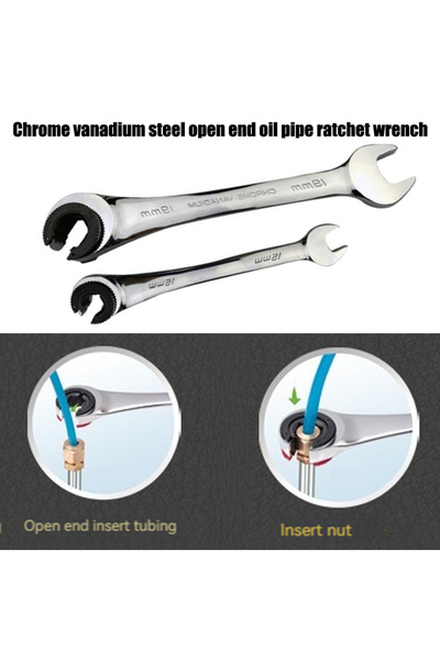 Choice4 مفتاح ربط أنابيب بسقاطة 11 مم، 8 مم - 19 مم، مفتاح ربط أنابيب بسقاطة،...