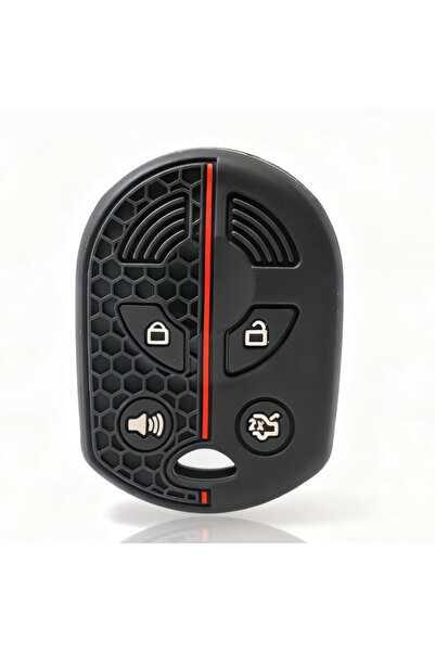 Choice black Silicone Key Case for Ford Focus Fiesta Escape Explorer V Eske 2...