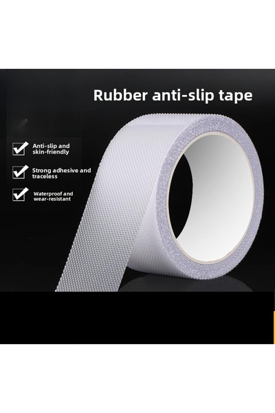 choice2 Transparent 2.5cm 5m PEVA Anti-slip Tape with Diamond Texture High Fr...