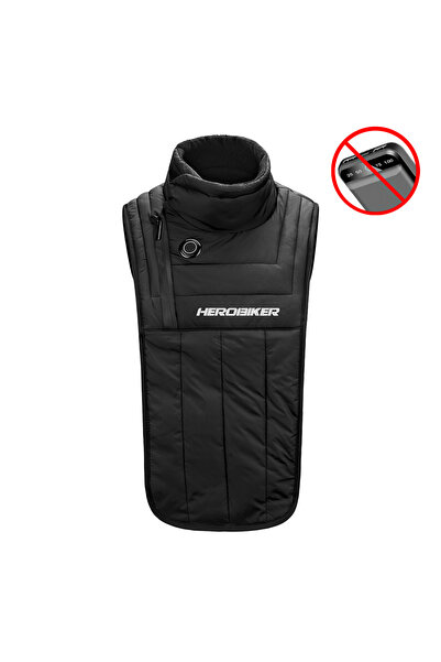 Choice HMZ113- أسود - تدفئة الرقبة والصدر أثناء ركوب الدراجات النارية في الشت...