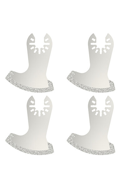 Choice WHITE 4 Pcs Diamond Saw Blades Saw Blade Oscillating Multi Tool High C...