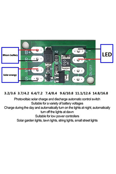 Choice Solar Generator Charge Controller Auto Light Control Circuit Switch Li...