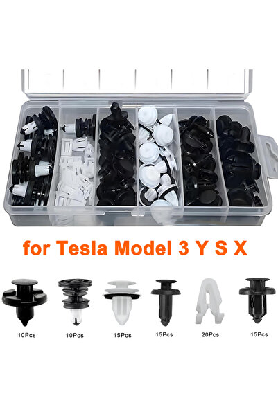Choice مجموعة من 85 قطعة من مشابك تثبيت السيارات مع أدوات إزالة المشابك، ومسا...
