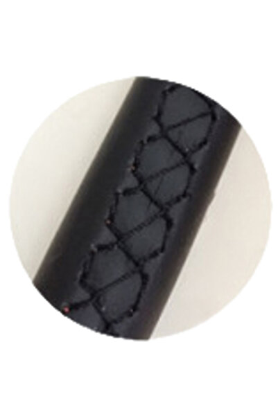 Choice Black Thread Car Steering Wheel Cover Black Non-Slip Artificial Leathe...