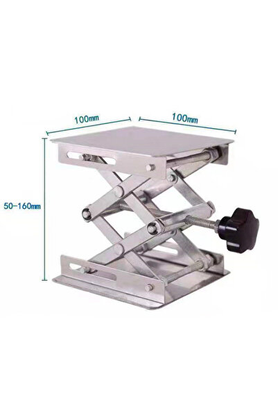 choice2 Steel 100x100 Lab Adjustable Stable Lifting Platform Aluminum Alloy W...