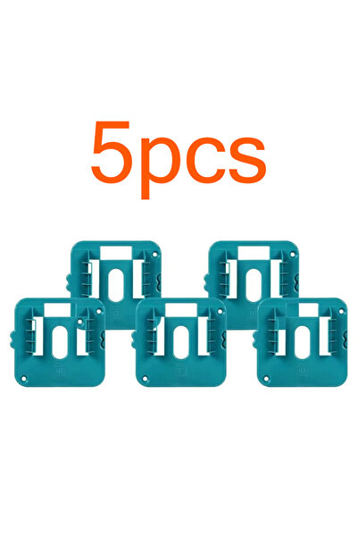 Choice مجموعة من 5 قطع من حوامل البطاريات لماكيتا، بطاريات ليثيوم أيون 18 فول...