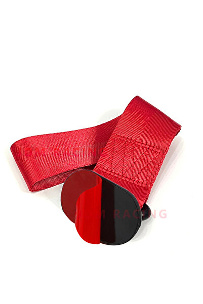 Choice6 Red 1Pcs Car Color Pendant Tow Strap Belt Tow Rope Sticker Ribbon Car...