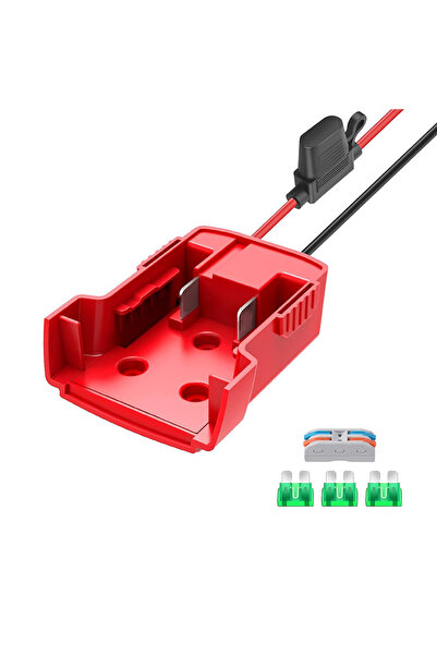 Choice1 محول طاقة كهربائي يدوي الصنع لبطارية ميلووكي M18، محول بطارية 18 فولت...