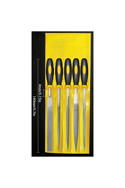 Choice 4mm X 160mm 3*140/4*160mm 5pcs Alloy Steel File Set Precision Round Ha...