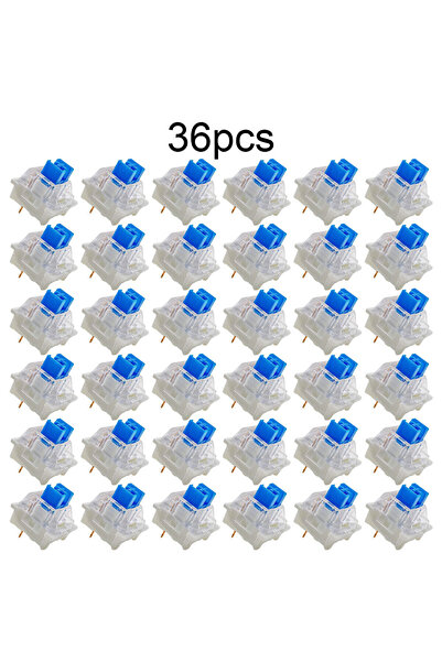 Choice مفتاح لوحة مفاتيح أزرق مكون من 36 قطعة، مفتاح نقر ثلاثي الأطراف، مفتاح...