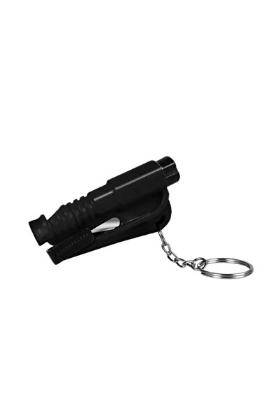 choice2 AQC-Black Mini Safety Hammer Keychain Escape Car Life-saving Escape H...