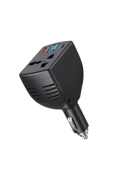 Choice black Car Inverter 150W DC 12V To AC 220V Auto Power Inverter Car Volt...