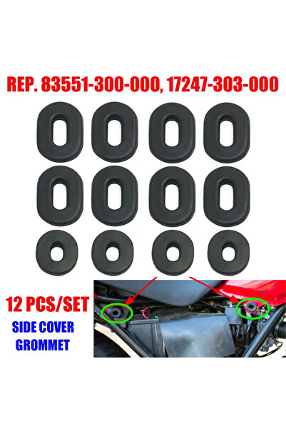 Choice 12pcs 12pcs Motorcycle Modification Covers Motorcycle Body Side Cover ...