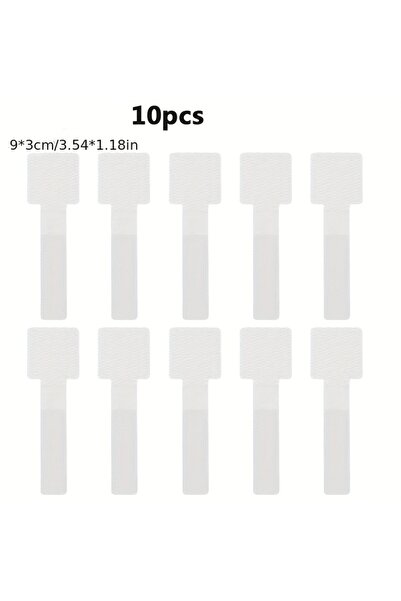 Choice 10 قطع من منظمات الكابلات ذاتية اللصق، مشابك تثبيت الكابلات اللاصقة لل...