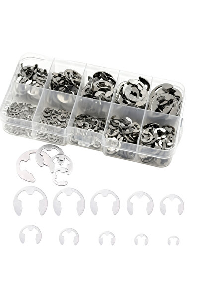 Choice 200Pcs 200pcs E Circlip Shaft External Retaining Ring Clip Washer 10 S...