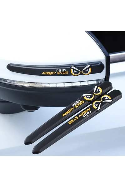 Choice3 2Pcs rearview mirror Car Door Bowl Stickers Rearview Mirror Rain Eyeb...