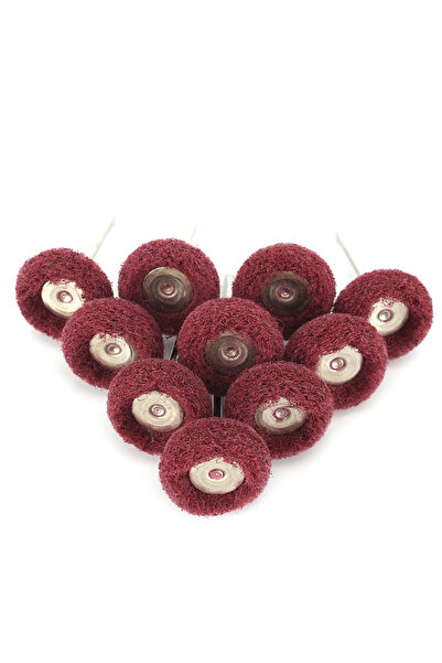 Choice1 ١٠ قطع من حبيبات ٢٤٠، ١٠/٤٠ قطعة من فرشاة التلميع الصغيرة المصنوعة من...