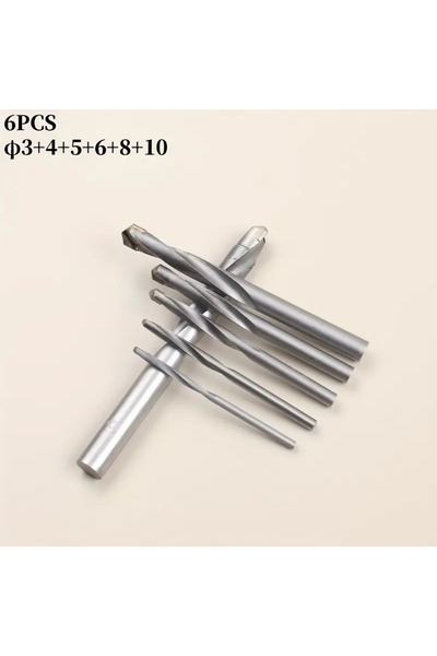 Choice 6 قطع من رؤوس مثقاب من فولاذ التنجستن، رؤوس مثقاب من فولاذ التنجستن فا...