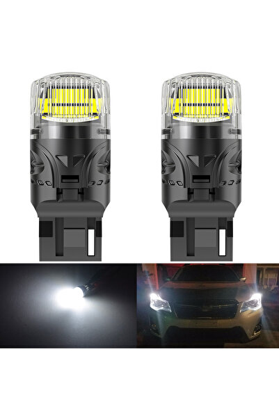 Choice 7440 W21W WY21W T20 أبيض كاتور، طقم من قطعتين T20 7440 W21W مصابيح LED...